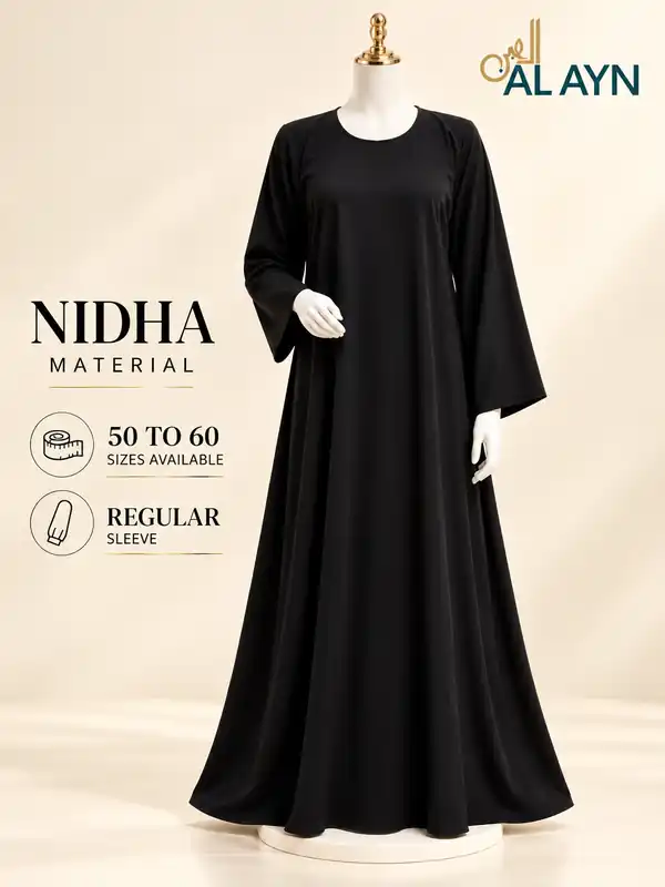 PLAIN ABAYA ( REGULAR )