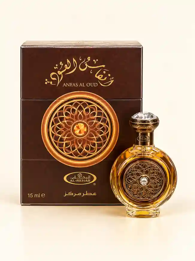 Al-Rehab Anfas Al Oud – Concentrated Perfume  -15ml